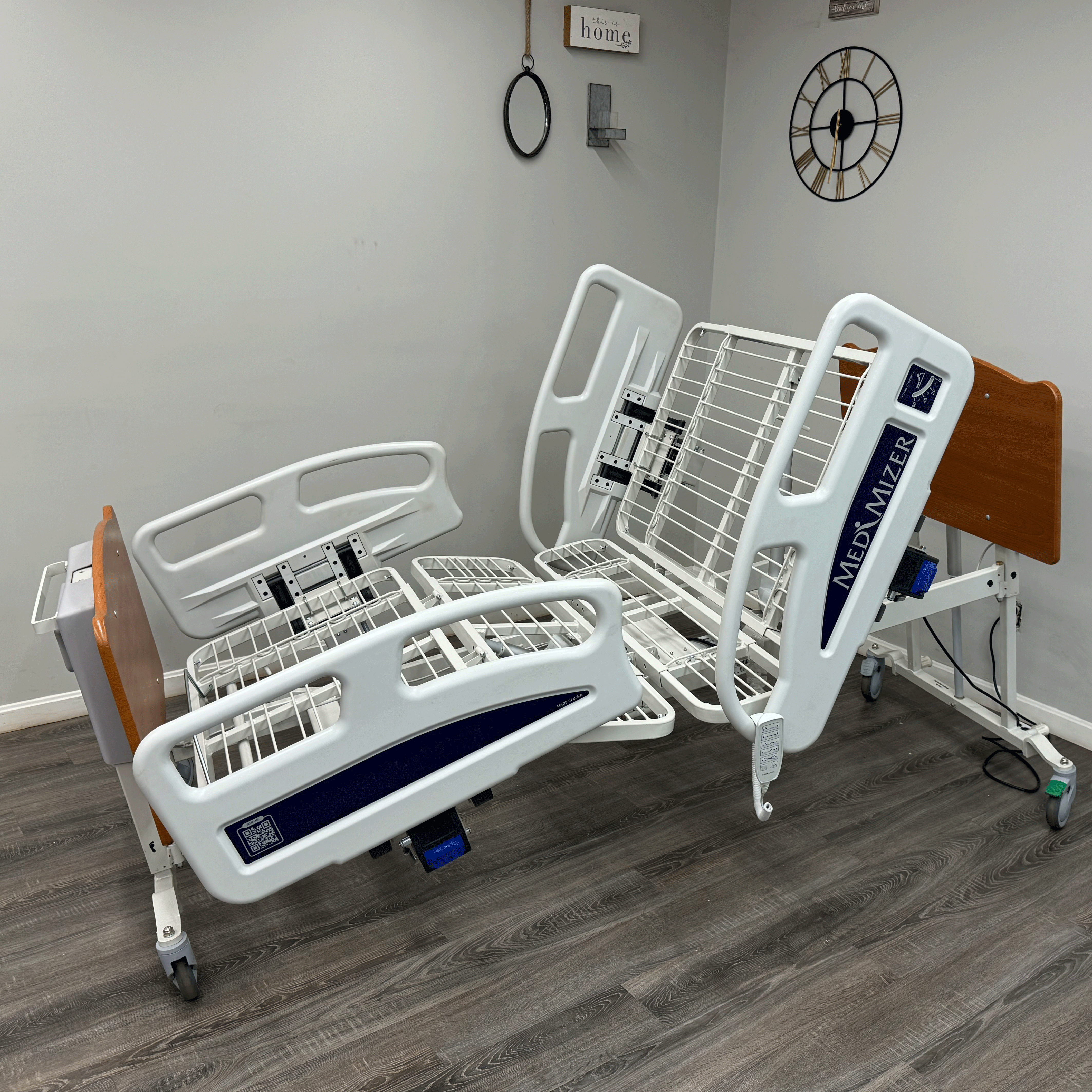 Med-Mizer ComfortWide Low Hospital Bed
