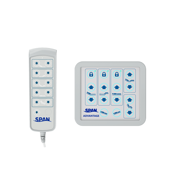 Span America Advantage Hi-Low Hospital Bed