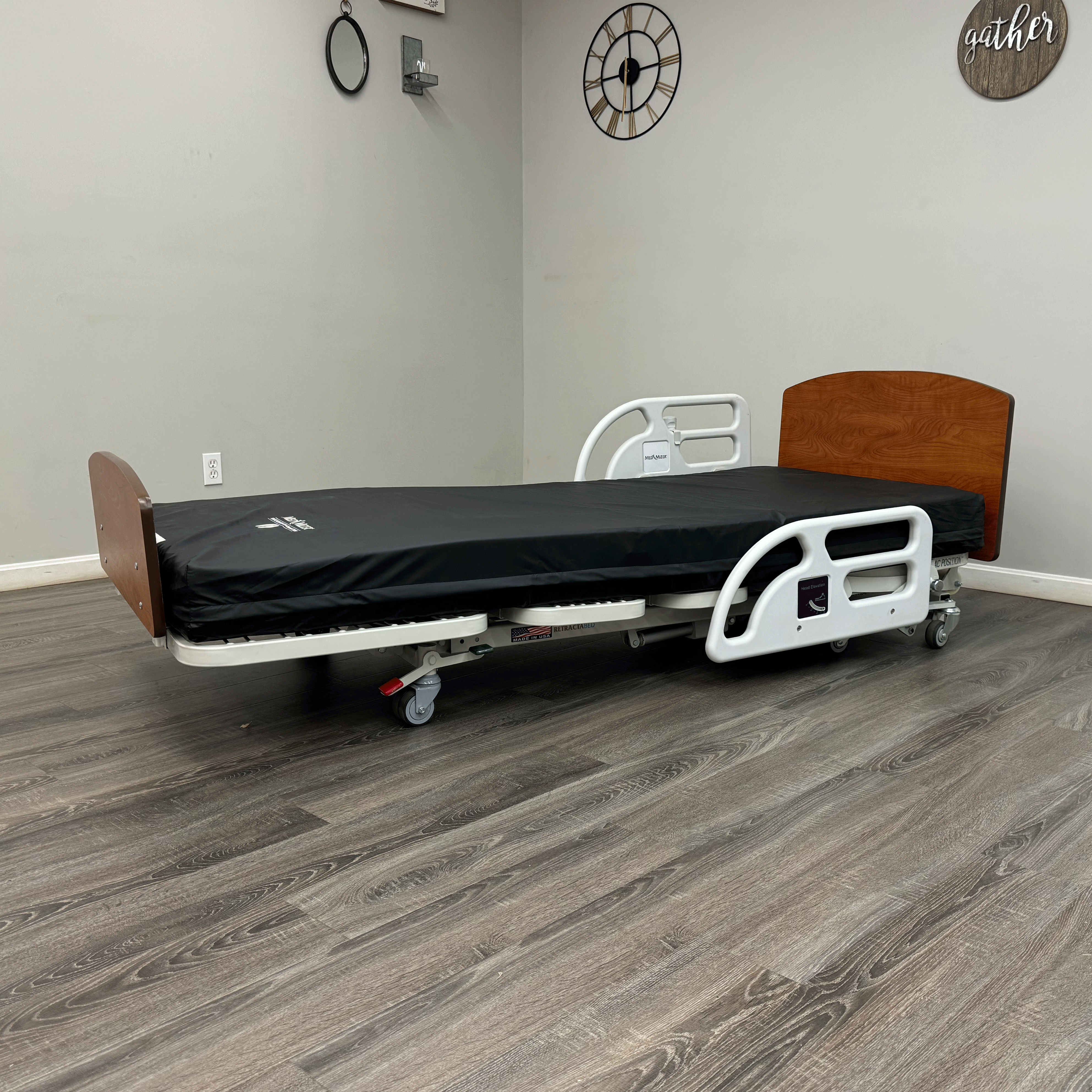 Med-Mizer Retractabed Hi-Low Hospital Bed