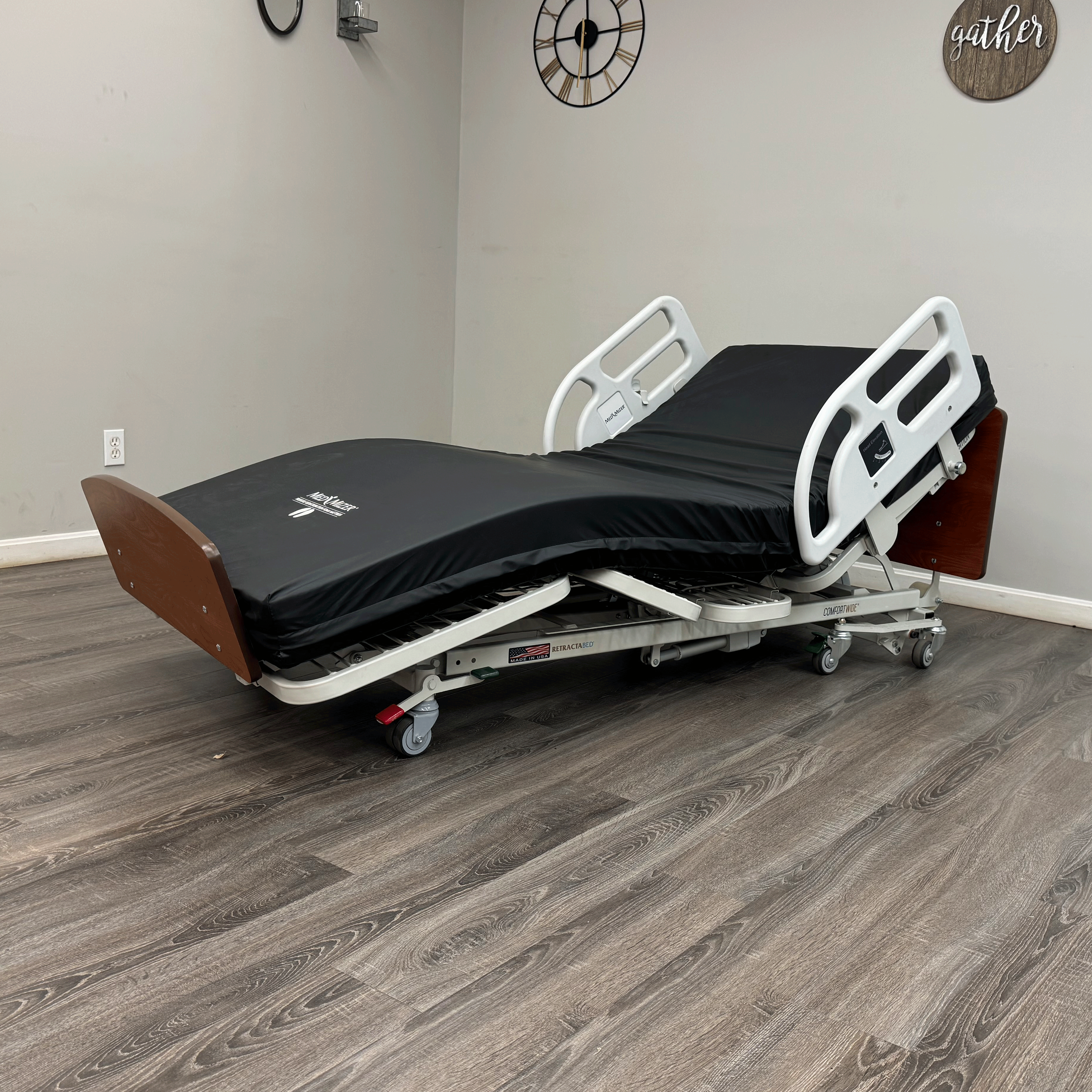 Med-Mizer Retractabed Hi-Low Hospital Bed