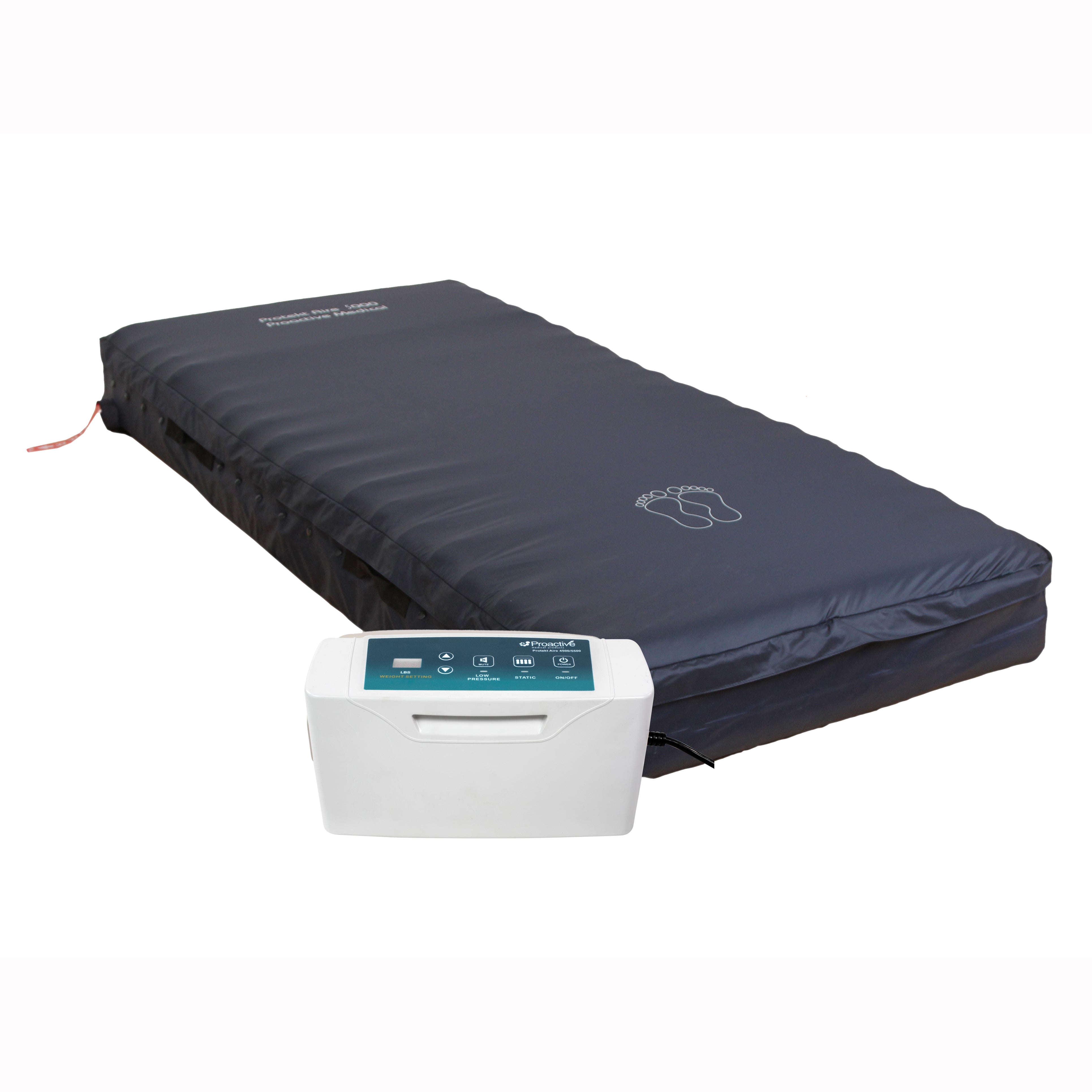 ProActive Protekt Aire 5000 Alt Pressure/Low Air Loss Mattress with Digital Pump and 3