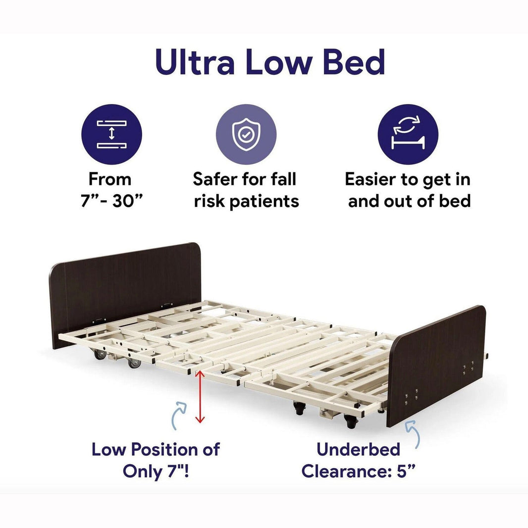 MedaCure Ultra Low HiLow Hospital Bed Express Hospital Beds