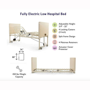 MedaCure Super Low Hospital Bed