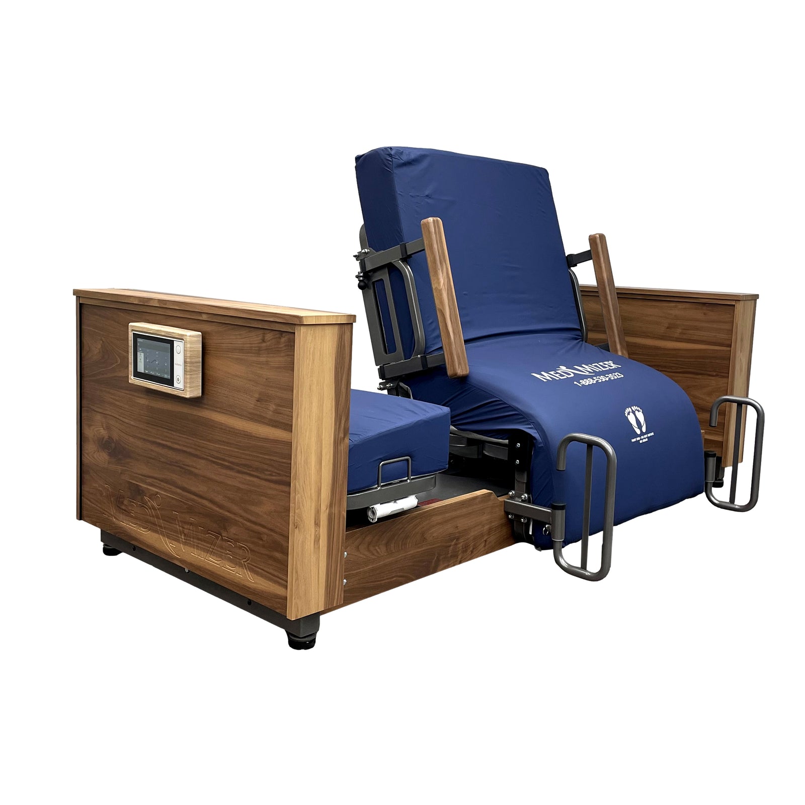 MedMizer Deluxe ActiveCare Safeturn Hospital Bed Express Hospital Beds